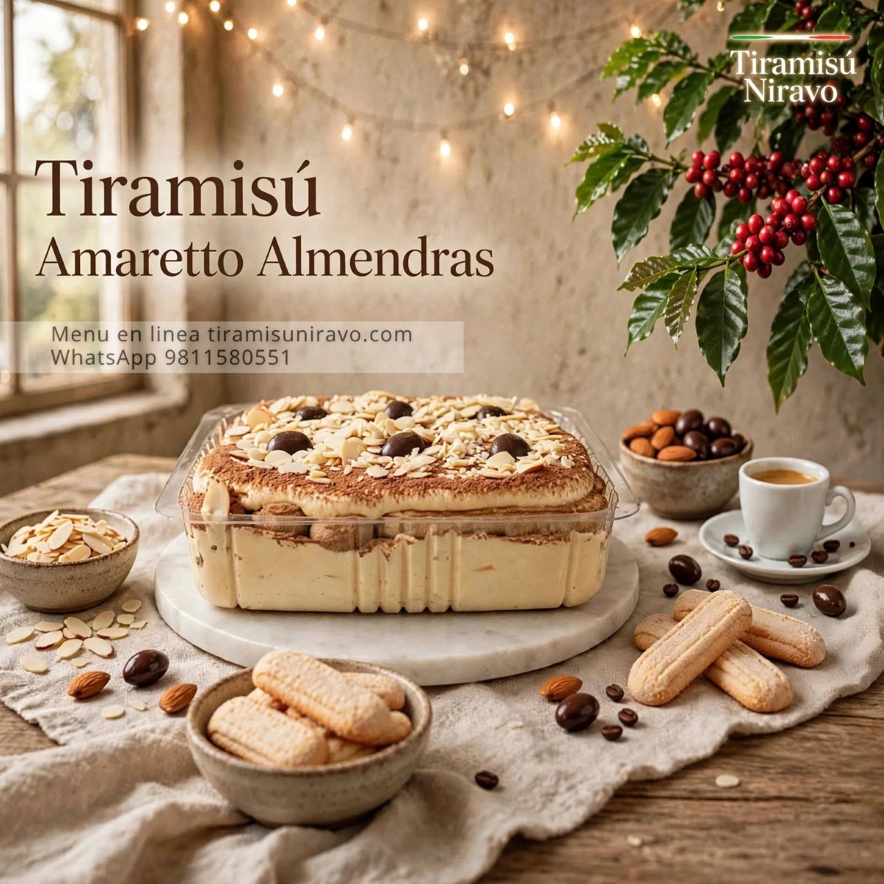 Tiramisú G6 para 6 personas en Bisagra 2 Tiramisú G6 para 6 personas en Bisagra - Imagen 2