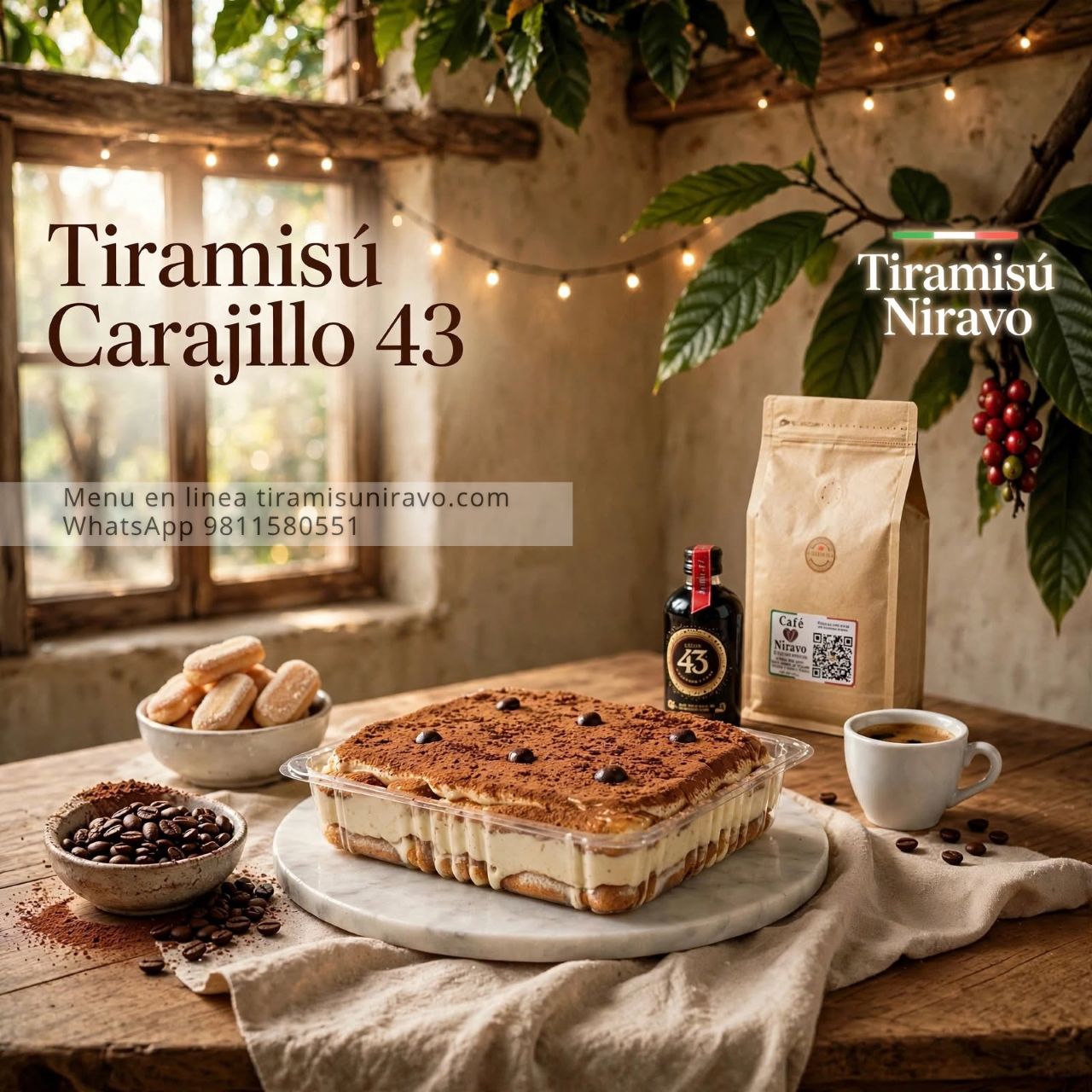 Tiramisú G6 para 6 personas en Bisagra 3 Tiramisú G6 para 6 personas en Bisagra - Imagen 3