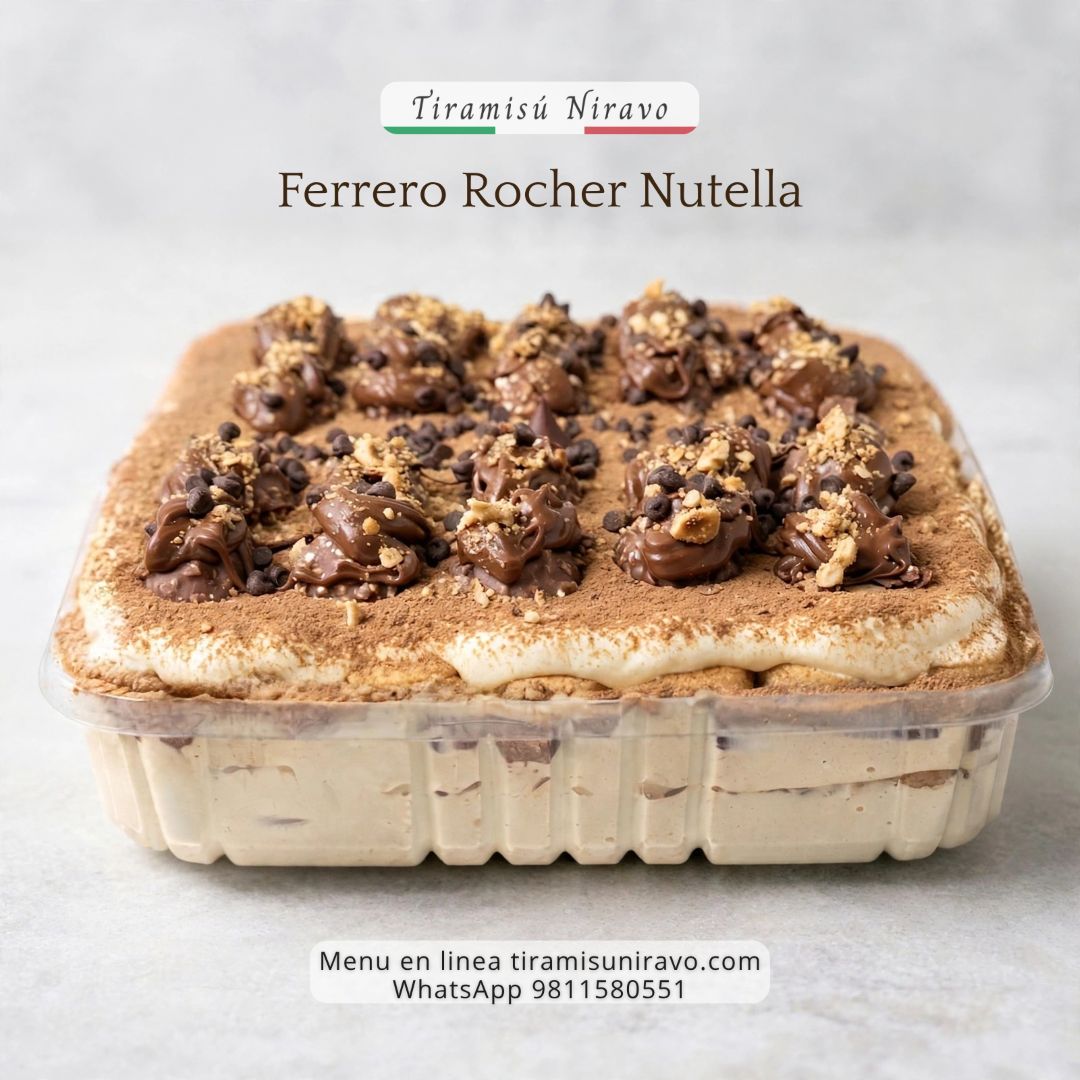 TIRAMISU FERRERO ROCHER NUTELLA G10 NIRAVO ORIGINAL ITALIANO