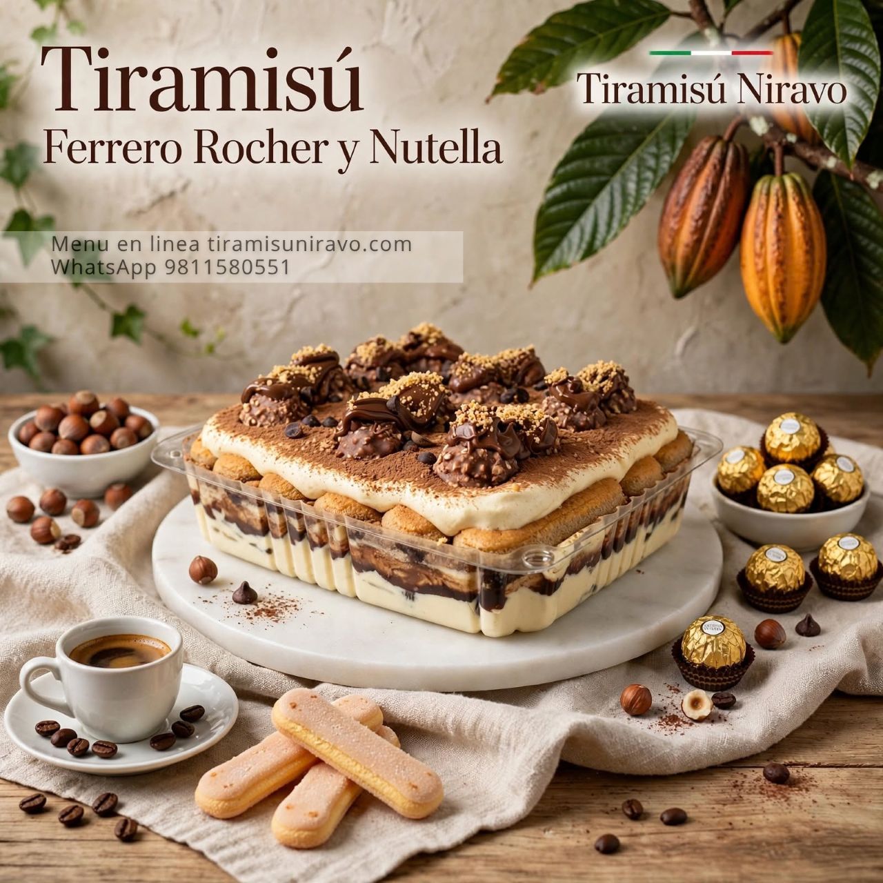 Tiramisú G6 para 6 personas en Bisagra 9 Tiramisú G6 para 6 personas en Bisagra - Imagen 9