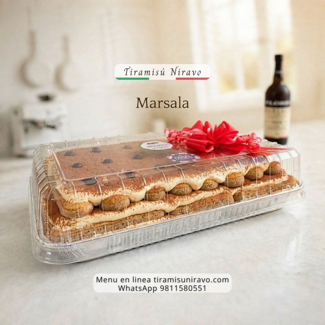 Tiramisú G12 3 Capas para 12 personas en Charola 4 Tiramisú G12 3 Capas para 12 personas en Charola - Imagen 4