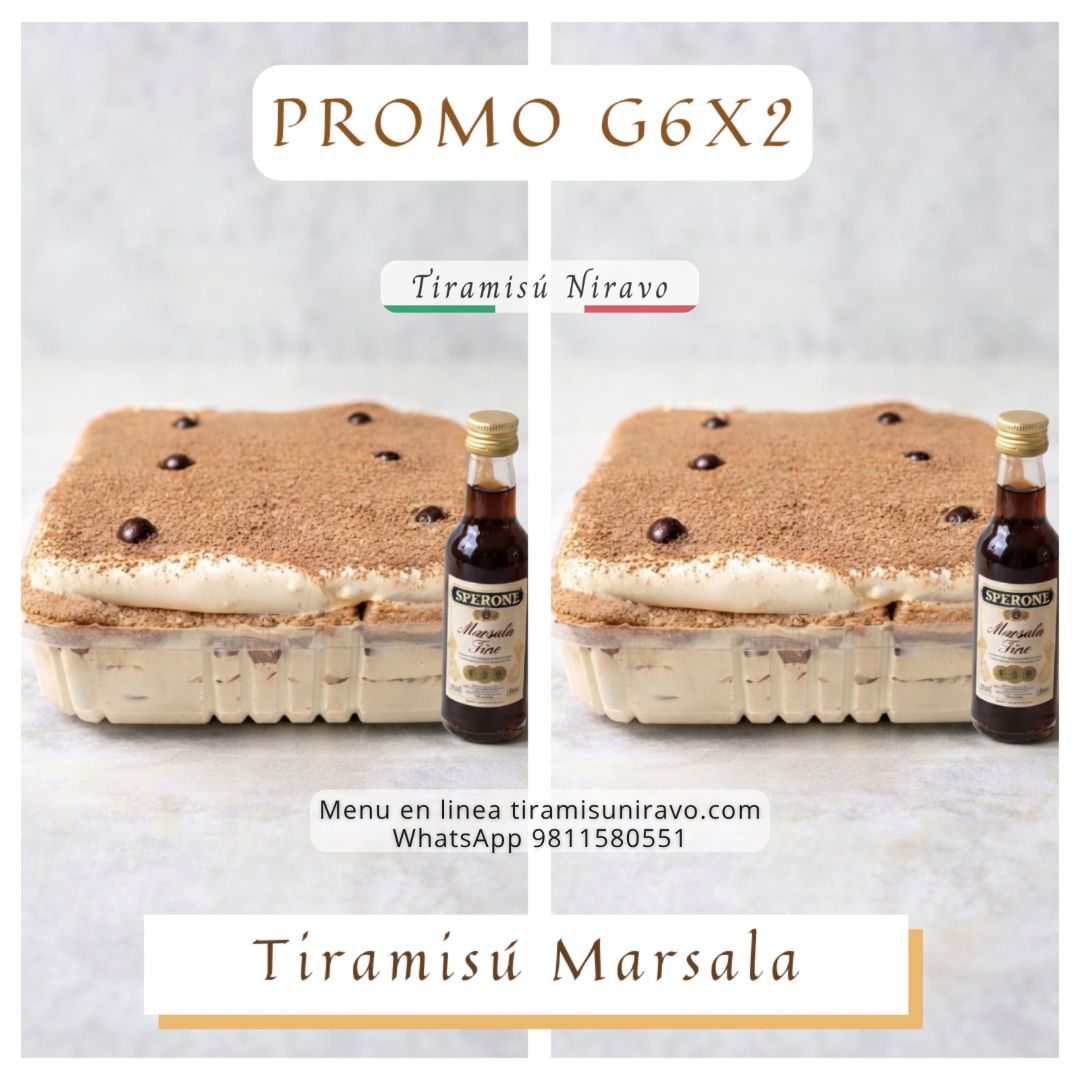 Tiramisú Promo 2 Charolas G6 5 Tiramisú Promo 2 Charolas G6 - Imagen 5