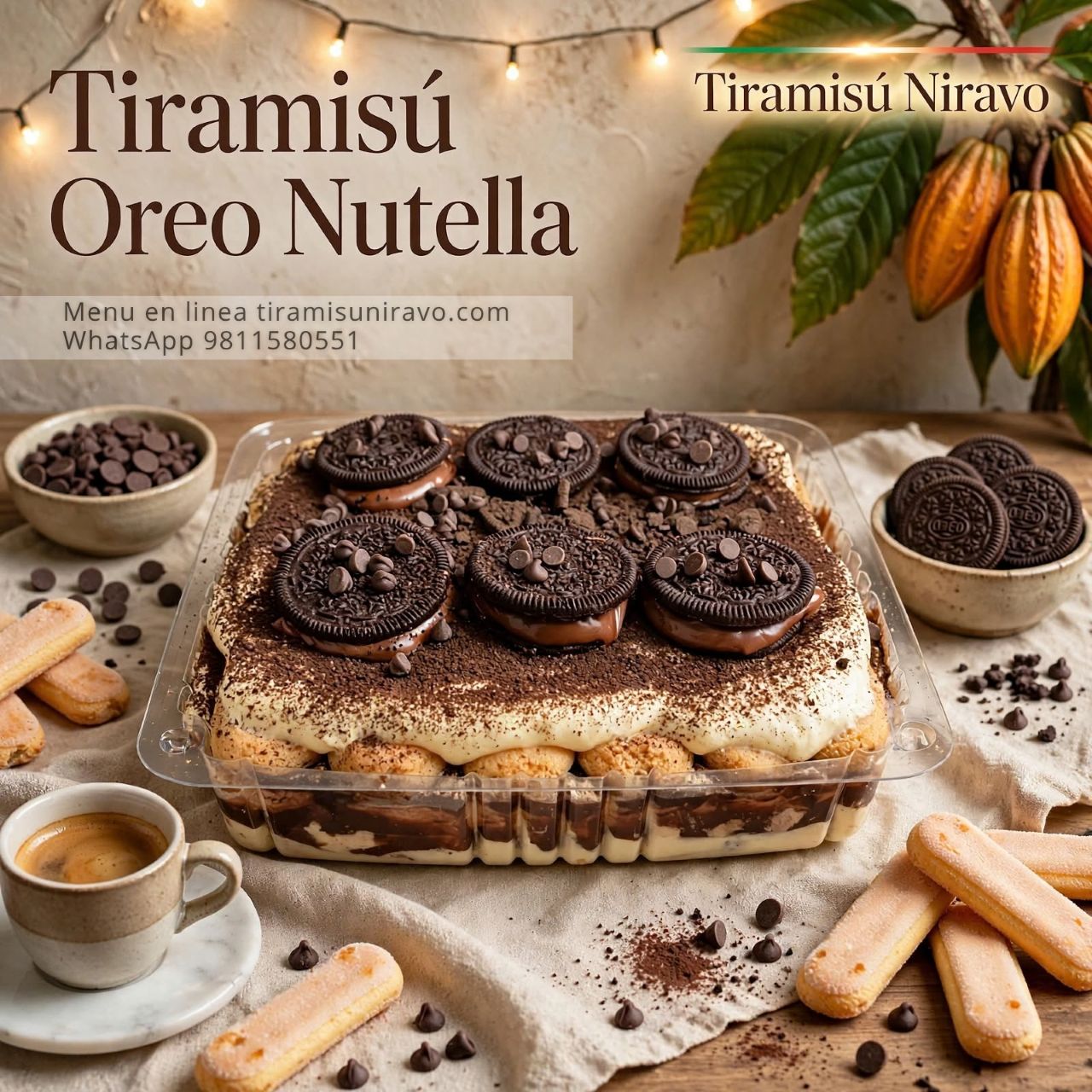 Tiramisú G6 para 6 personas en Bisagra 7 Tiramisú G6 para 6 personas en Bisagra - Imagen 7