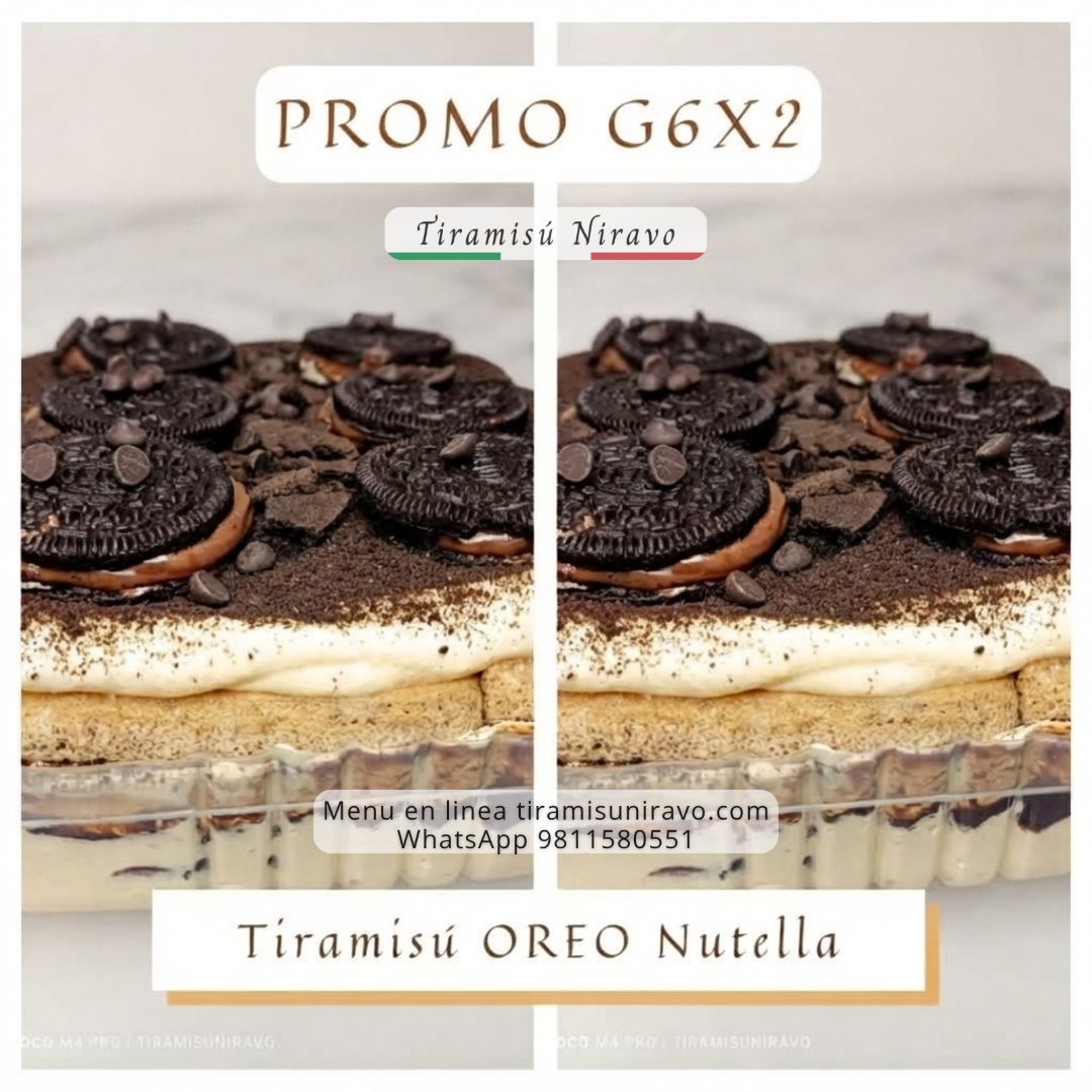 Tiramisú Promo 2 Charolas G6 7 Tiramisú Promo 2 Charolas G6 - Imagen 7