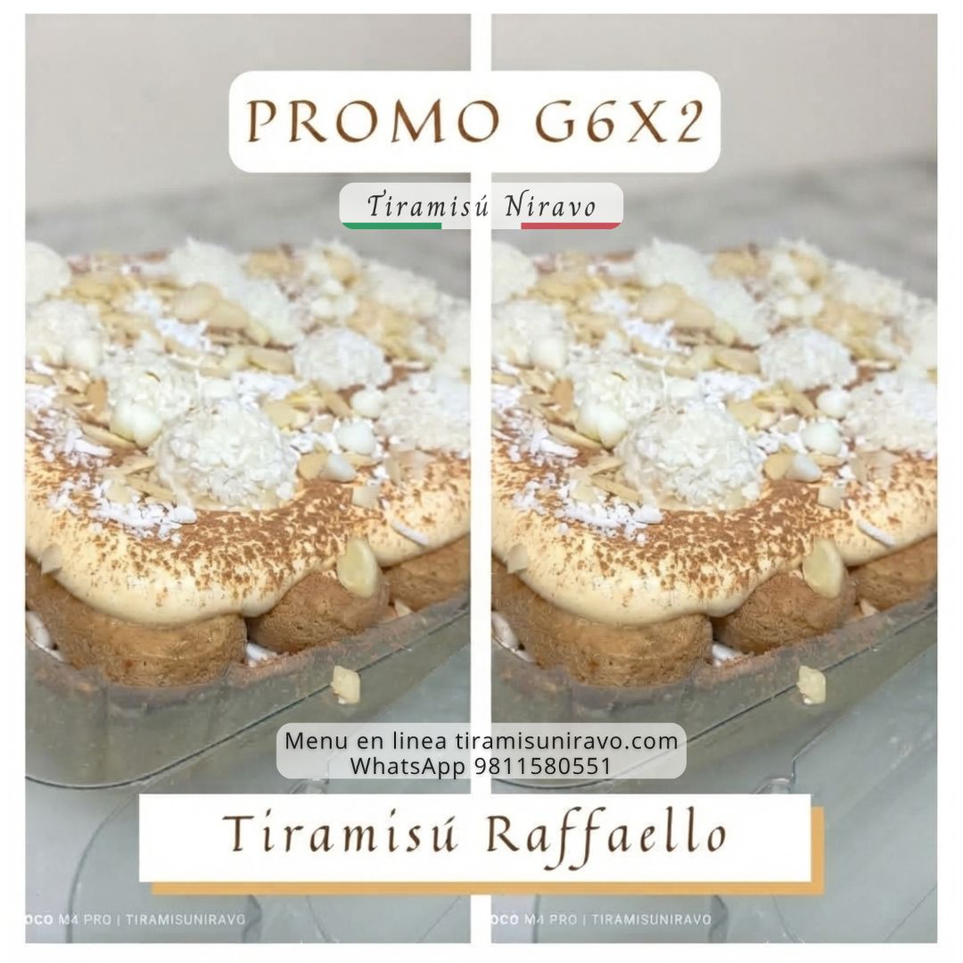 Tiramisú Promo 2 Charolas G6 8 Tiramisú Promo 2 Charolas G6 - Imagen 8