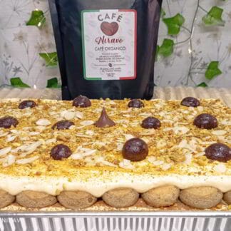 Tiramisú G12 Pistaches Almendras 2 Capas