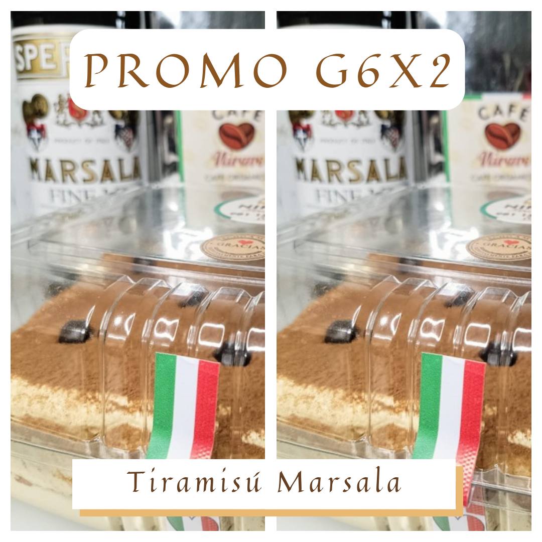 Tiramisú Promo 2 Charolas G6 Marsala 1 Tiramisú Promo 2 Charolas G6 Marsala