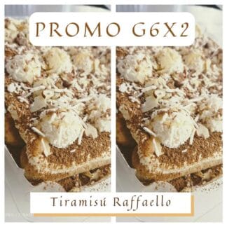 Tiramisú Promo 2 Charolas G6 Raffaello