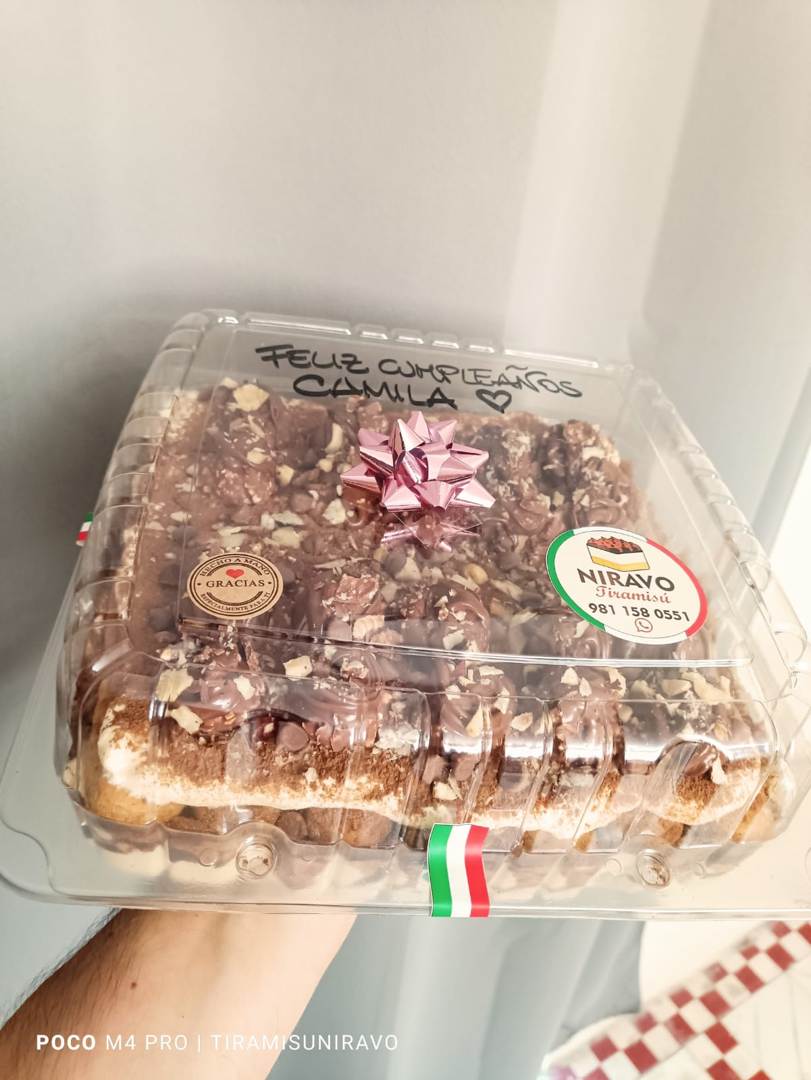 Tiramisu Italiano Regalo Perfecto Seres Queridos en San Francisco de Campeche