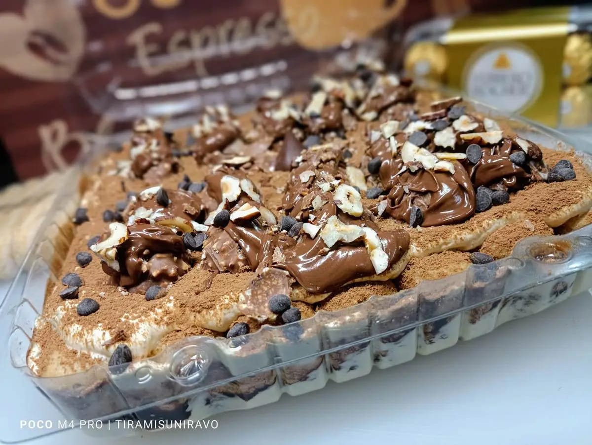 Menú Precios Tiramisú Café Chocolate 68 Tiramisú G10 Ferrero Nutella