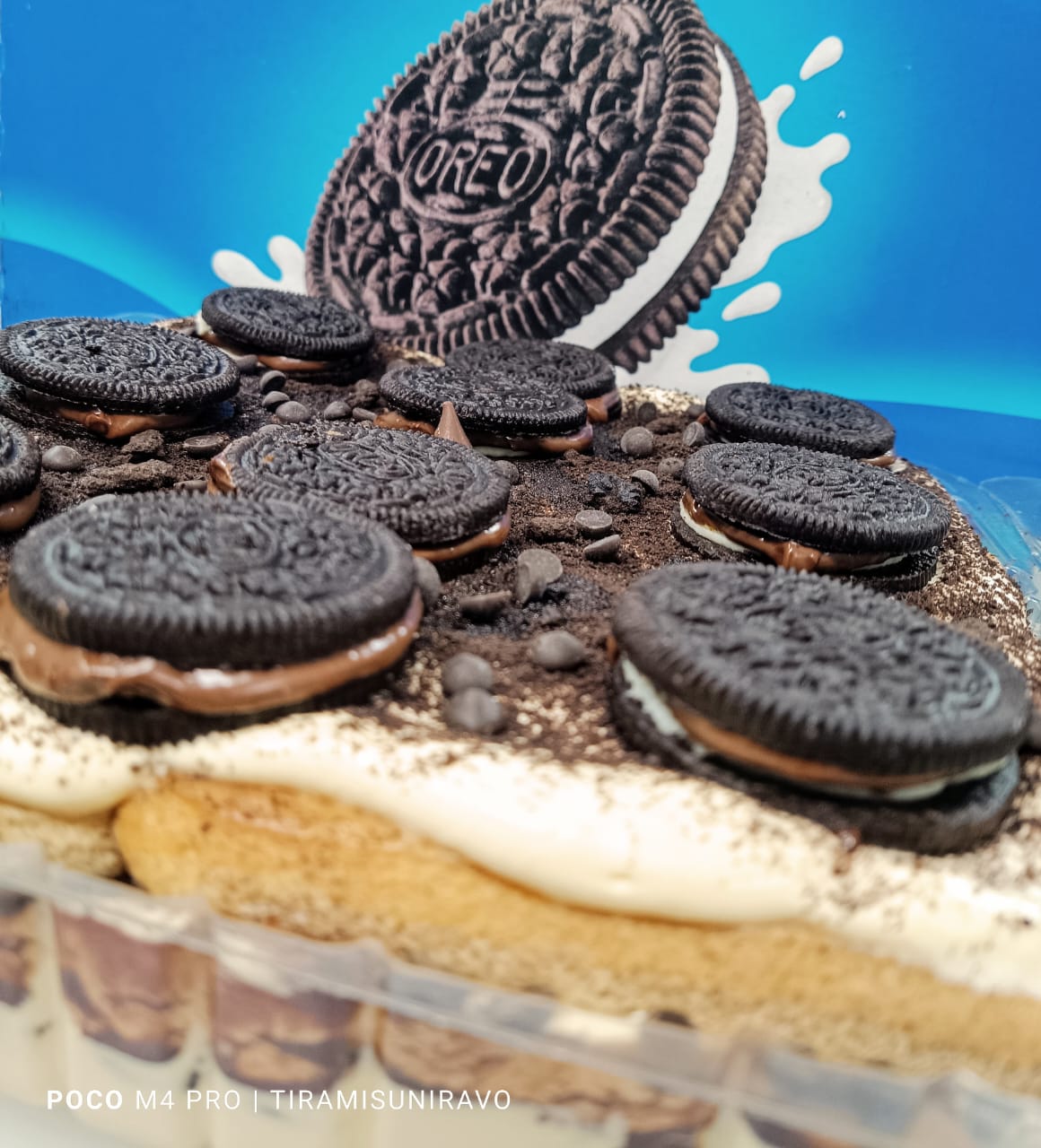 Tiramisú G10 Oreo c/s Nutella