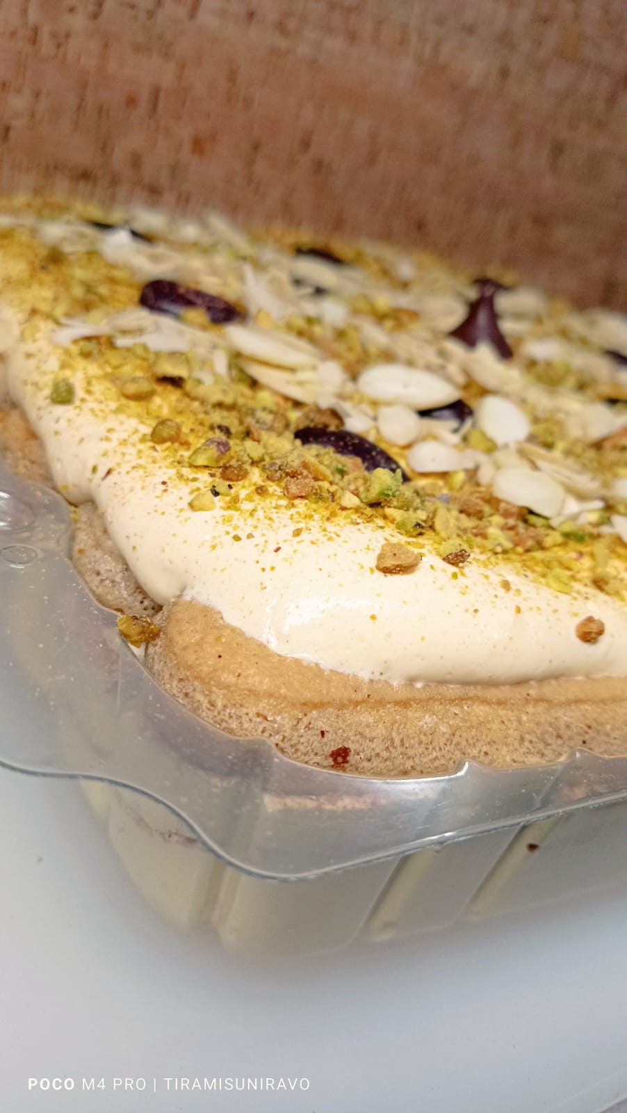 Tiramisú G10 Pistaches Almendras