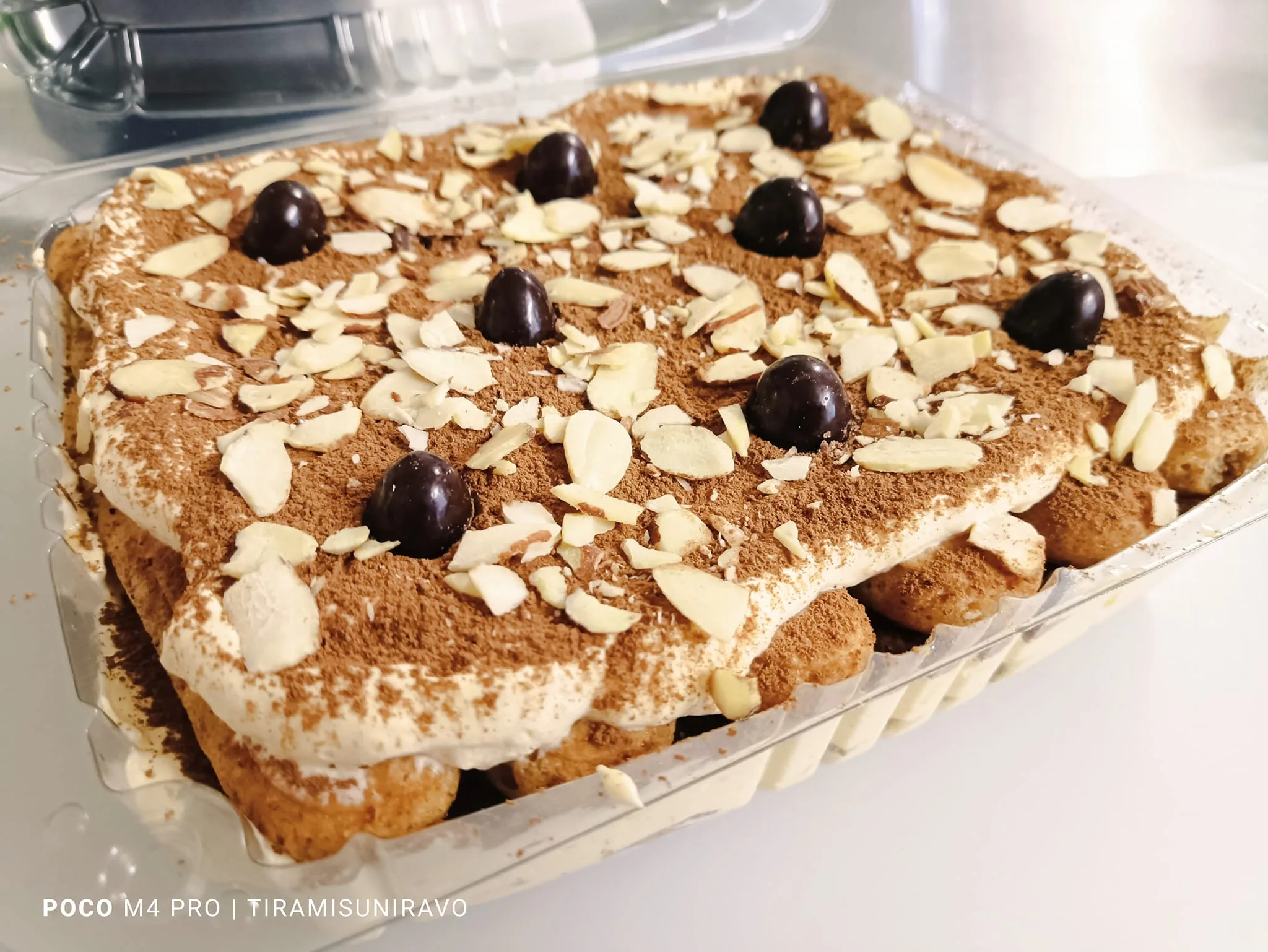 Tiramisú G6 Amaretto Almendras