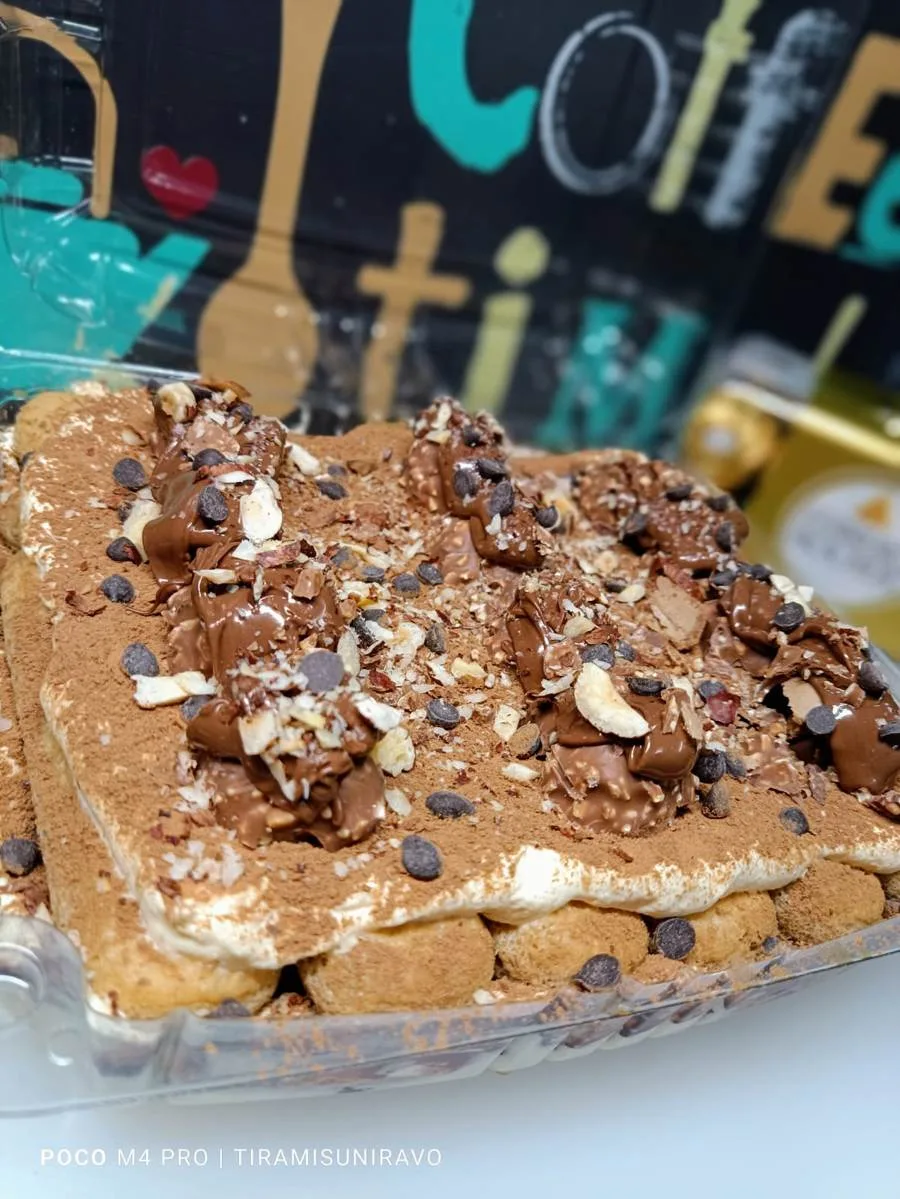Tiramisú G6 Ferrero Rocher Nutella