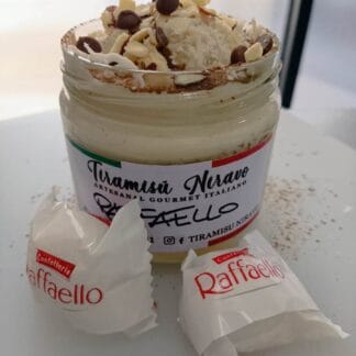 Tiramisú Gourmet Raffaello en Frasco de Vidrio