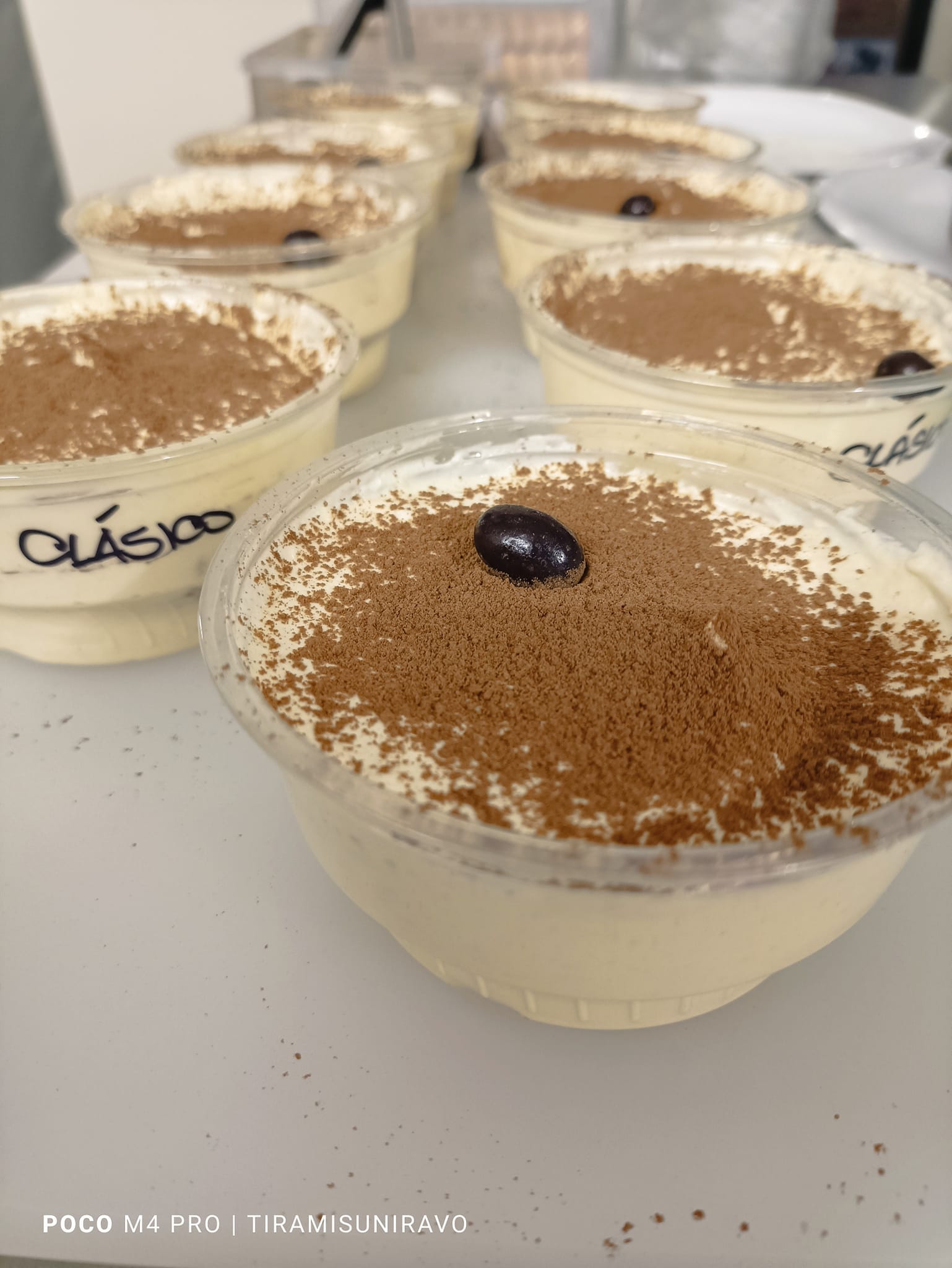 Tiramisú Individual Clásico 1 Tiramisú Individual Clásico