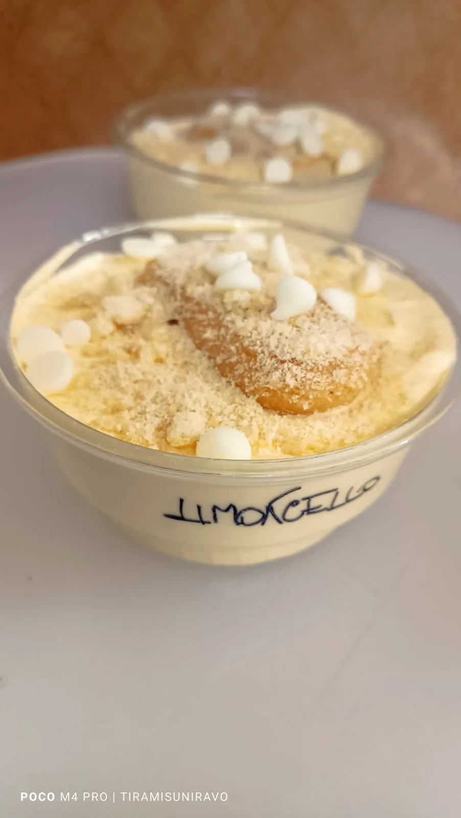Tiramisú Individual Limoncello