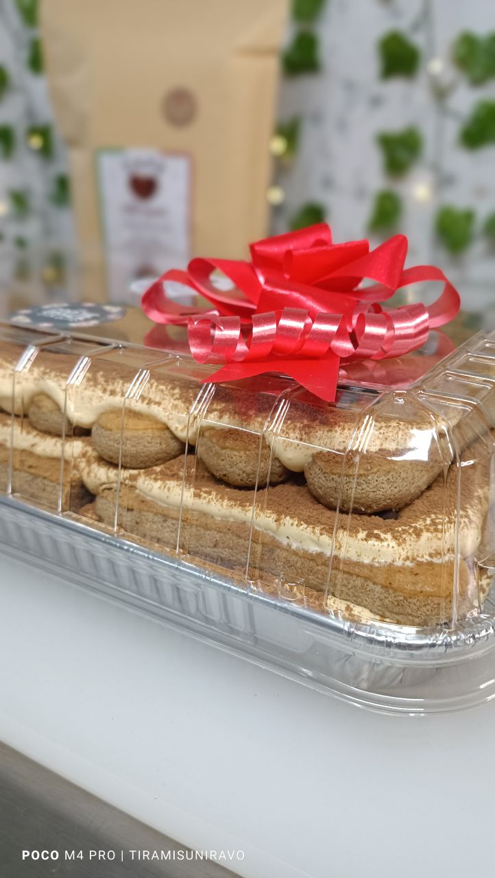 Tiramisú G12 3 Capas para 12 personas en Charola 2 Tiramisú G12 3 Capas para 12 personas en Charola - Imagen 2