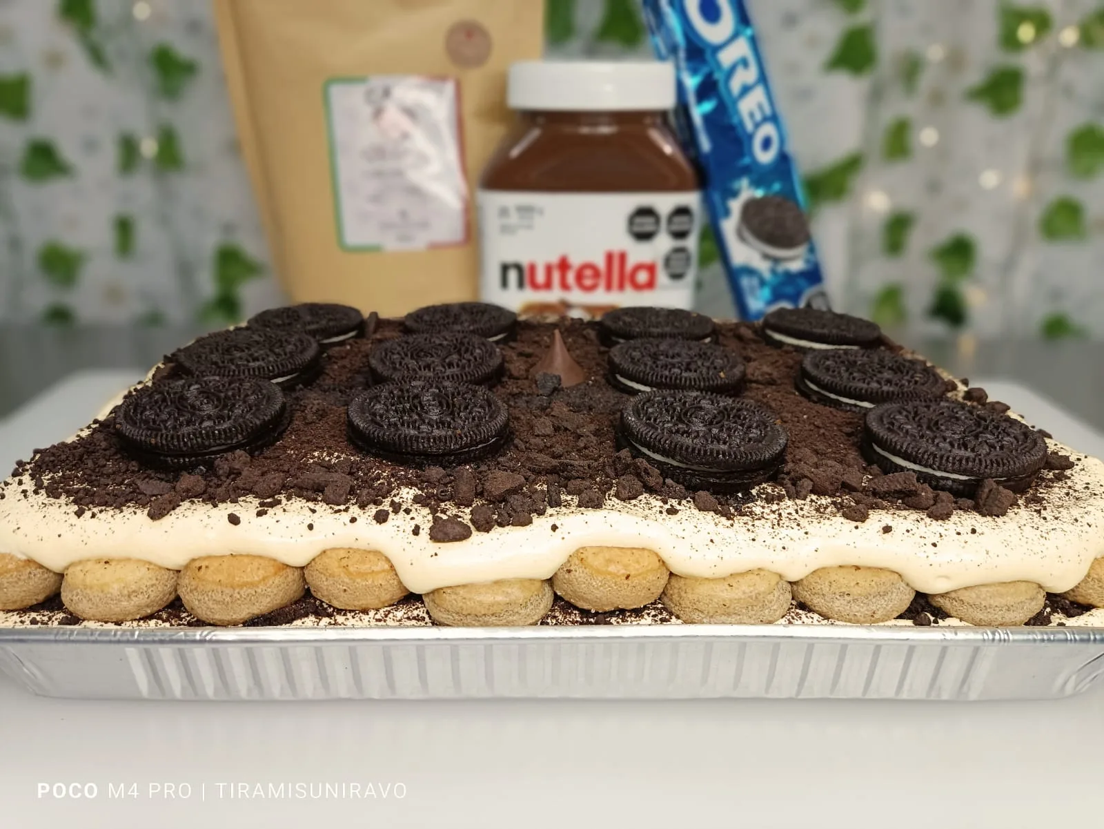 Tiramisú G12 OREO 2 Capas (c/s Nutella)